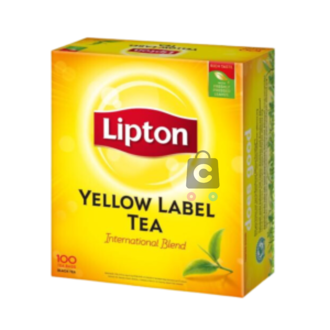 Lipton Yellow Label Tea (100 Tea Bags) 2g Chopbox