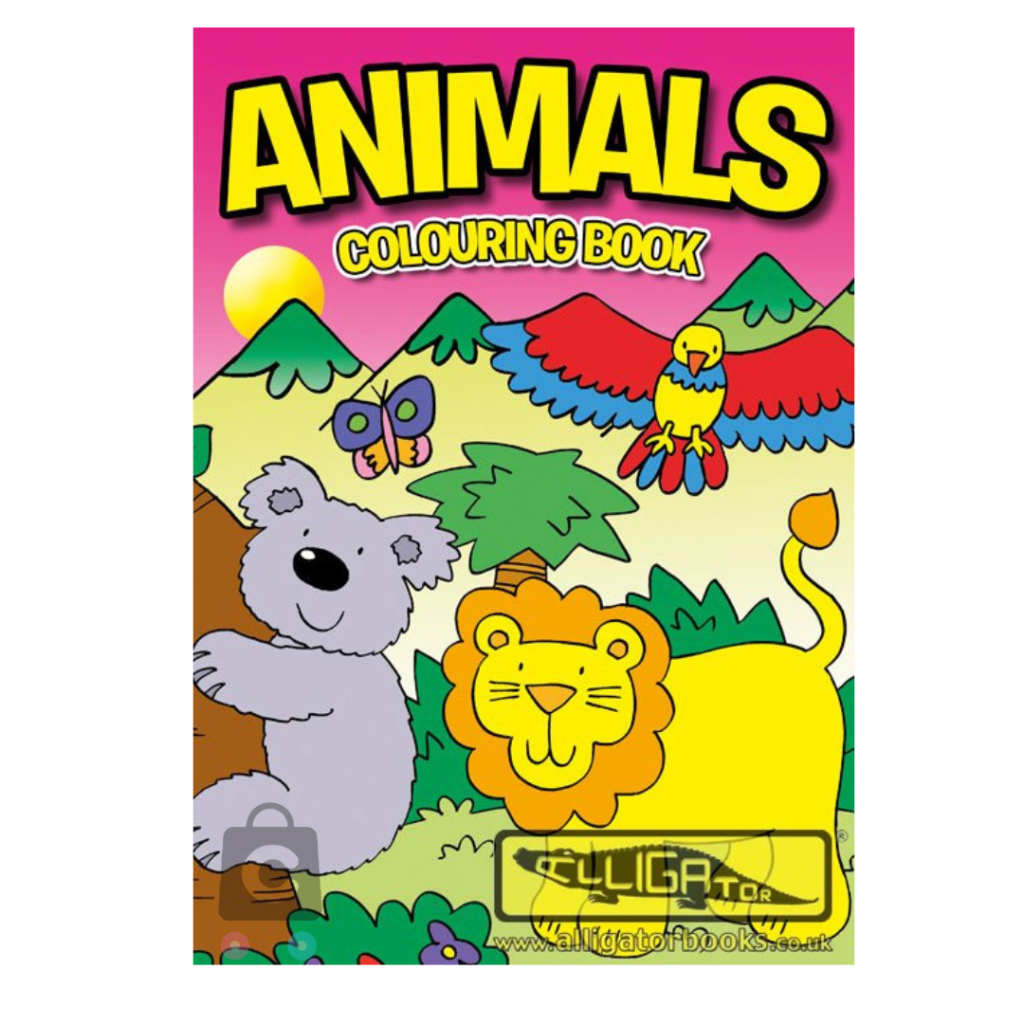 Animals Colouring Books 3 (Alligator Books) Chopbox