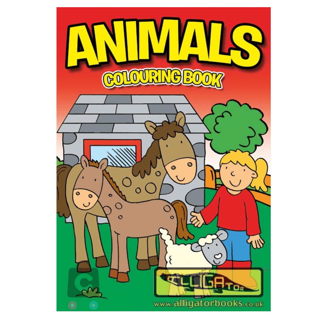 Animals Colouring Books 2 (Alligator Books) Chopbox