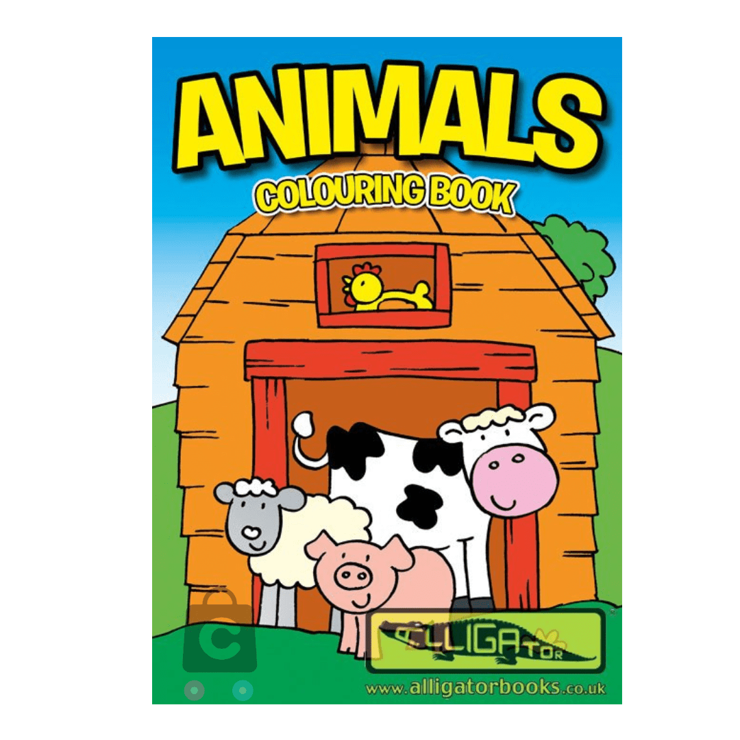 Animals Colouring Books (Alligator Books) Chopbox