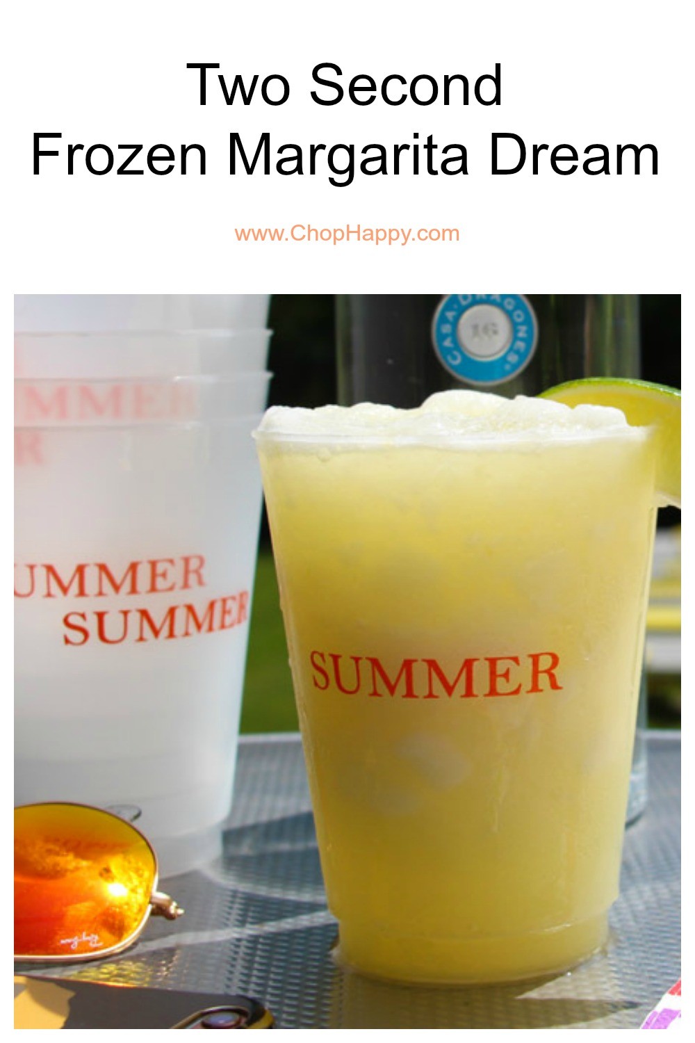 Two Second Frozen Margarita Dream Chop Happy