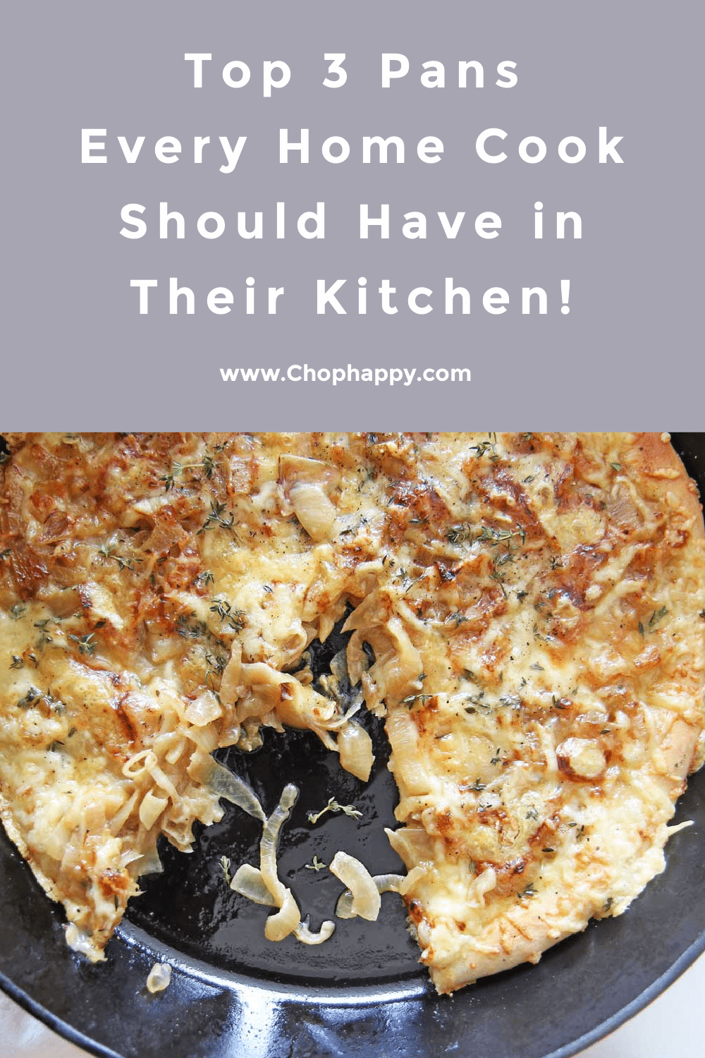 Top 3 Pans Every Home Cook Should Have in their Kitchen! Chop Happy