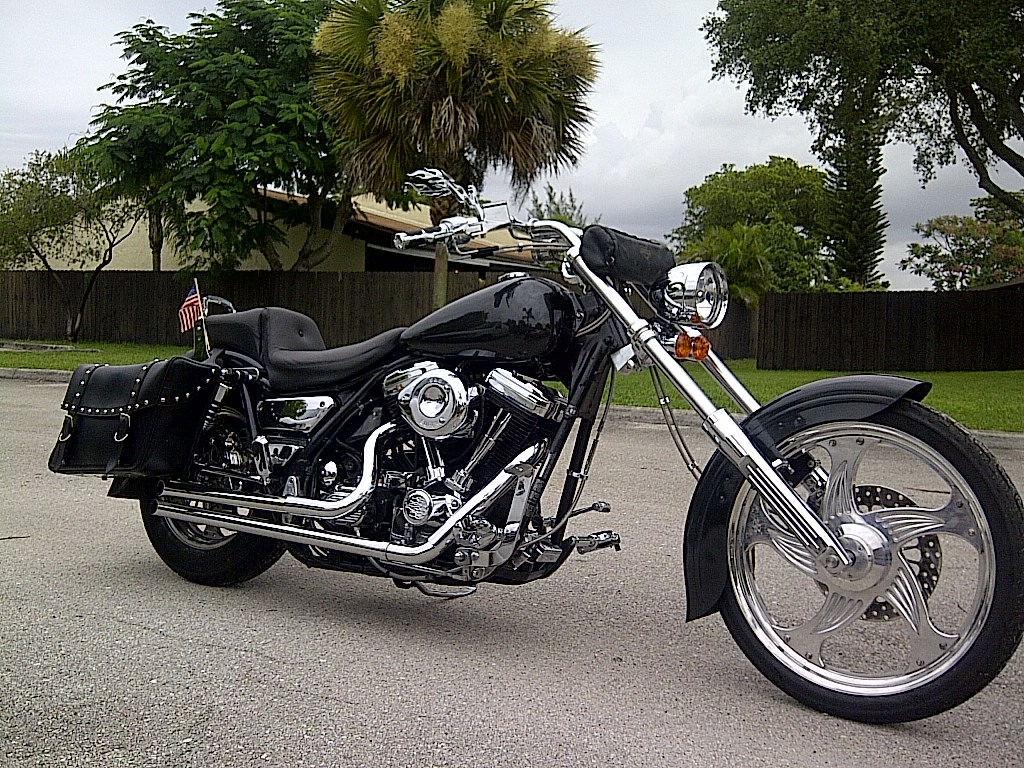 Chopper Kit, HarleyDavidson chopper kits, 9 deg., 14 deg., and 18 deg. rake, bolt on chopper