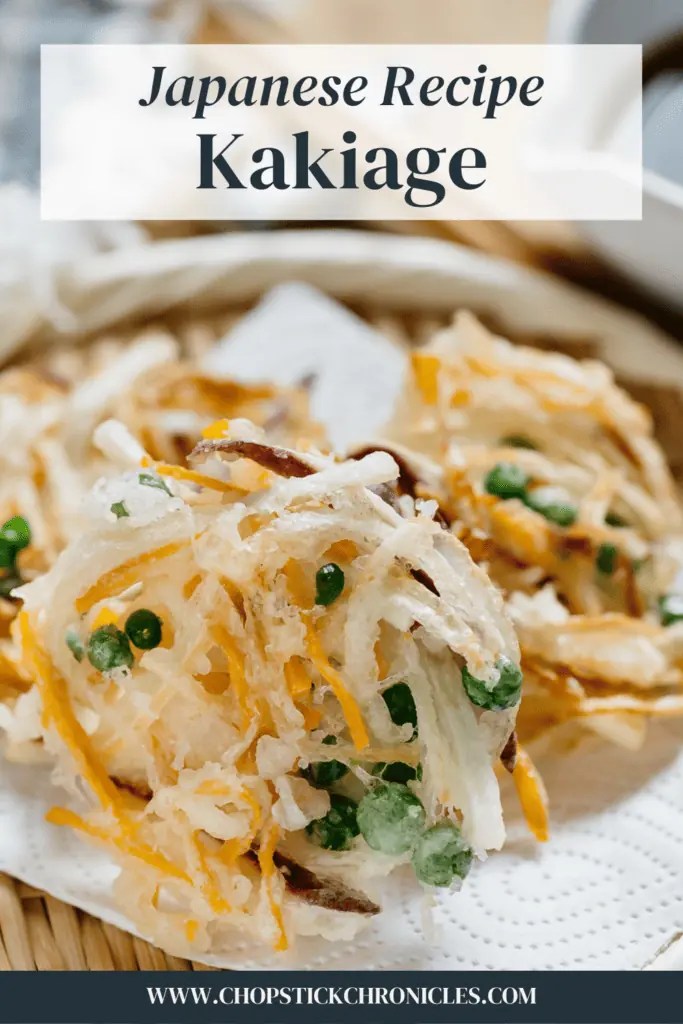 Japanese Kakiage Tempura Crispy Vegetable Fritters Chopstick Chronicles