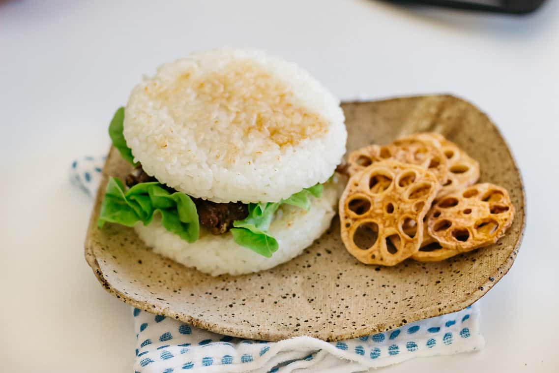 Sushi Burger with Yakiniku Chopstick Chronicles