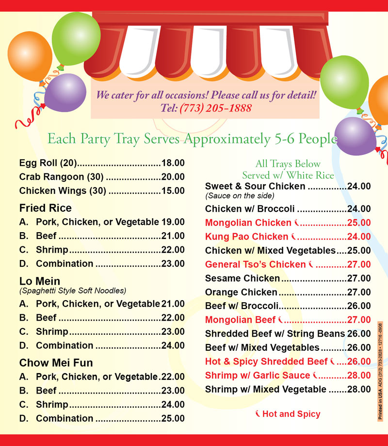 Chopstick Express Chicago, IL 60634