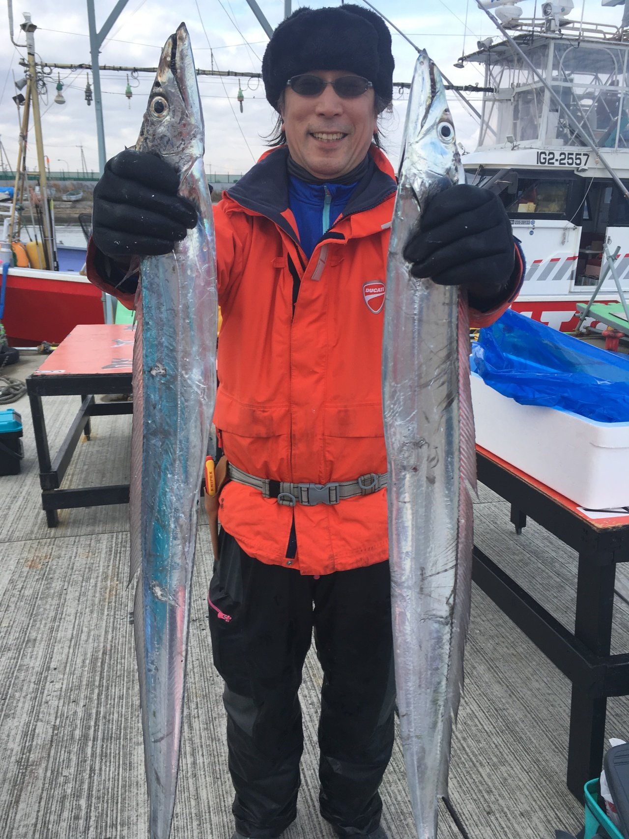 タチウオの釣果｜2020年1月24日｜日立丸（茨城県/日立港第五埠頭）｜釣割