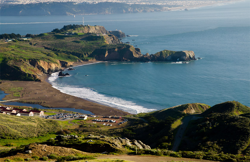 Rodeo Beach from the Coastal Trail Mike Chowla's Photo Blog