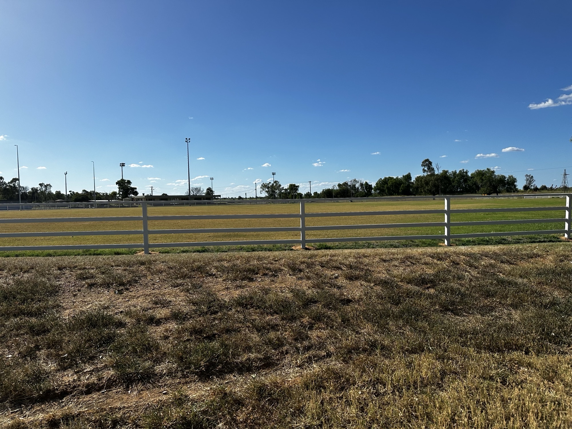 Bridgeman Park is all fenced in