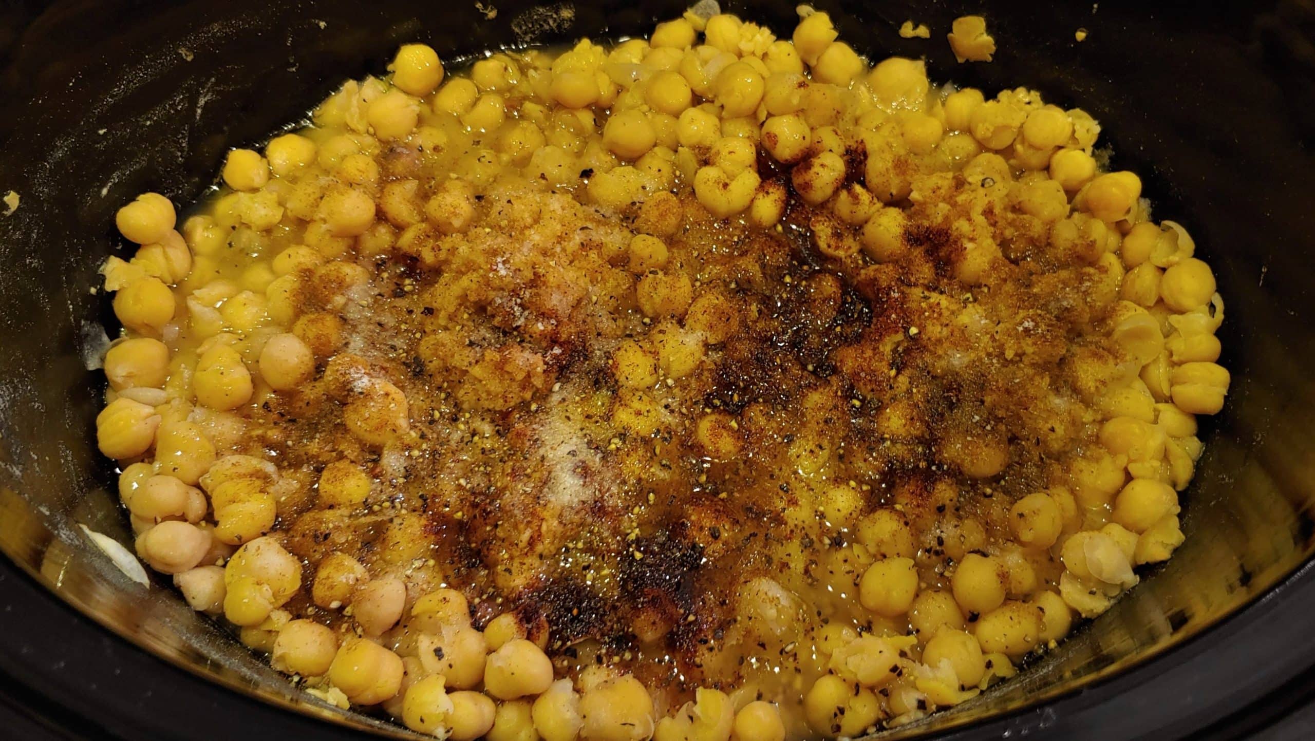 Slow Cooker Garbanzo Bean Dip Dining in with Danielle