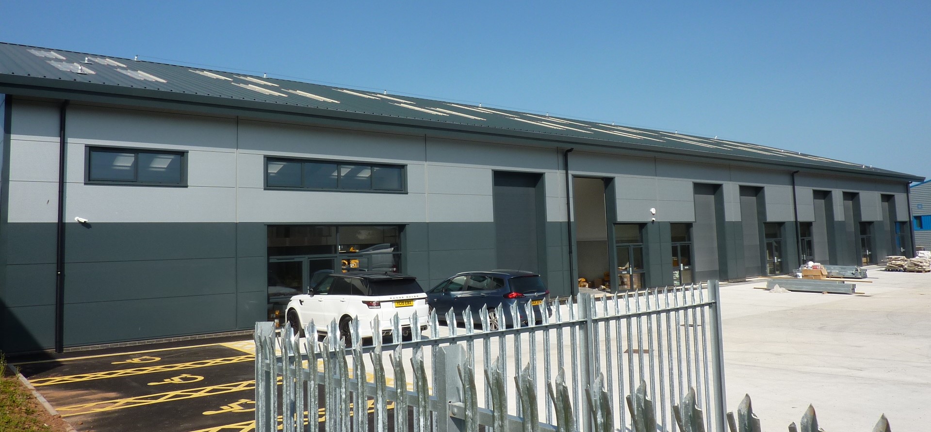 The second phase of construction of our 12 Industrial Trade Counter