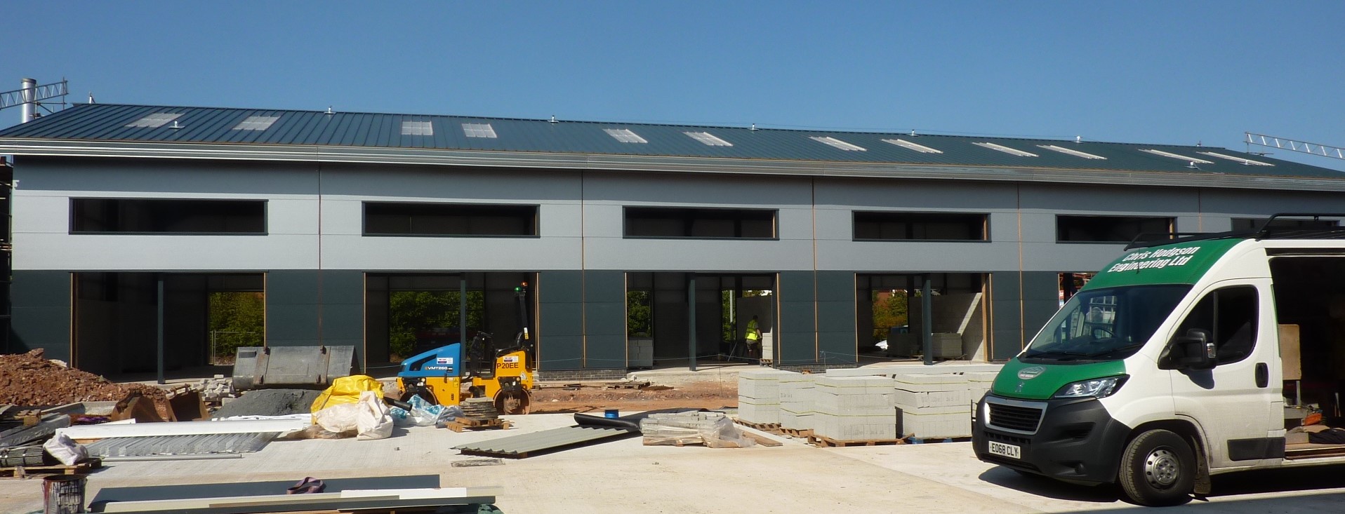 The second phase of construction of our 12 Industrial Trade Counter