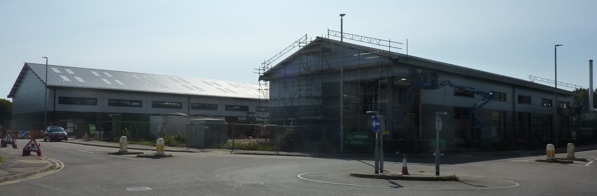 The second phase of construction of our 12 Industrial Trade Counter