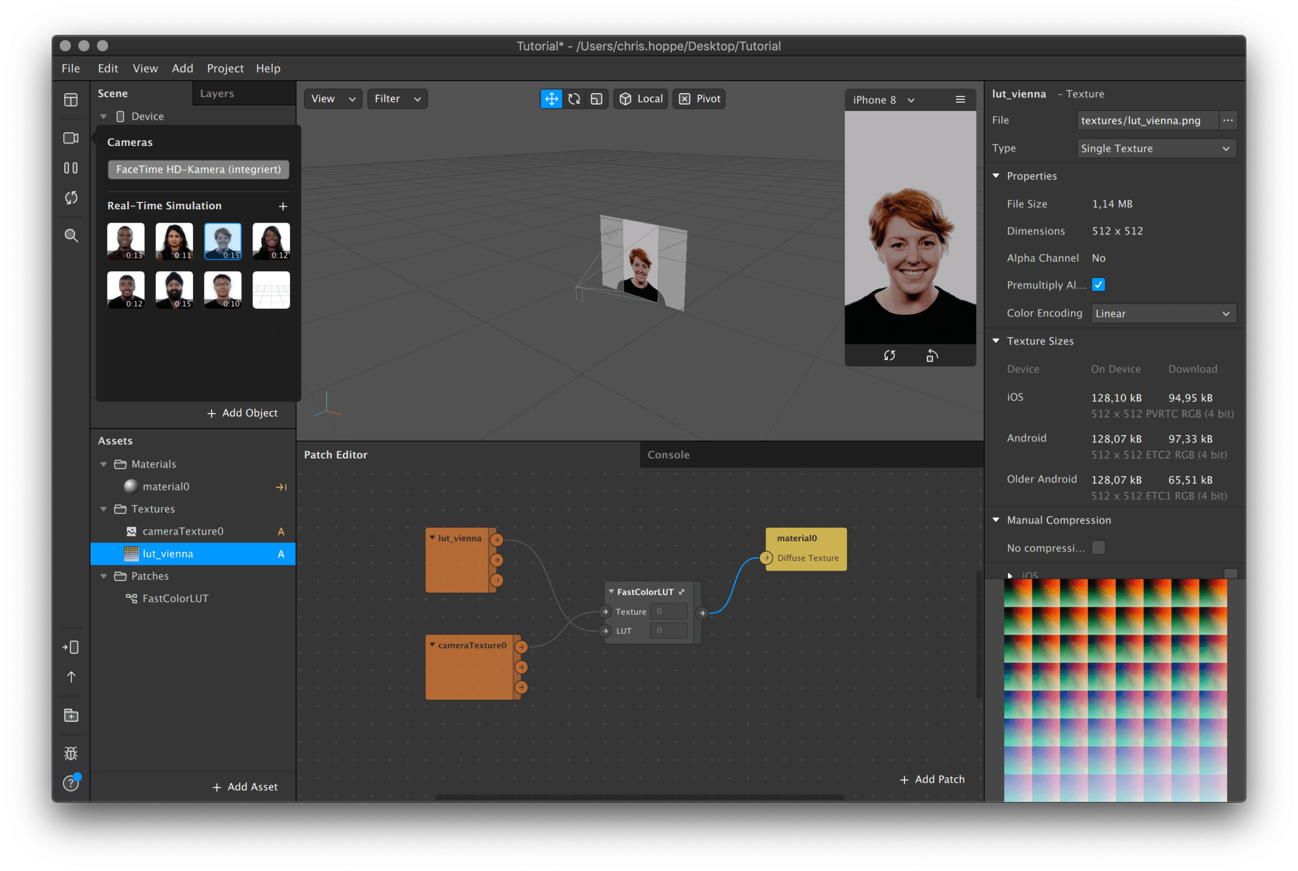 Spark AR Dein Lightroom Preset als Filter für Instagram Stories