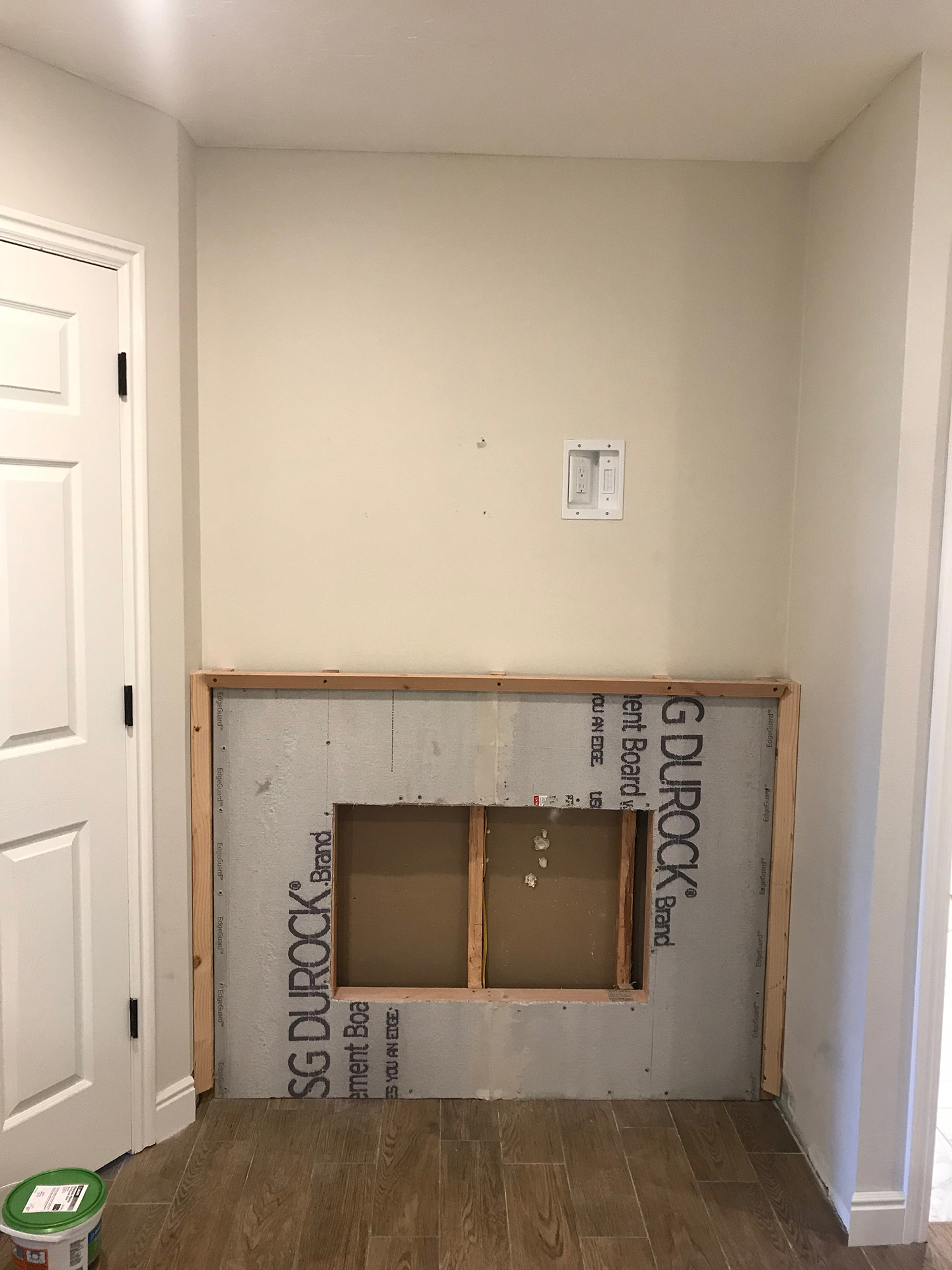 How to DIY a BuiltIn Electric Fireplace Chris Loves Julia