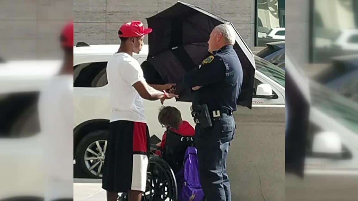 Samaritan Son's Act of Kindness Goes Viral Christian Learning & News