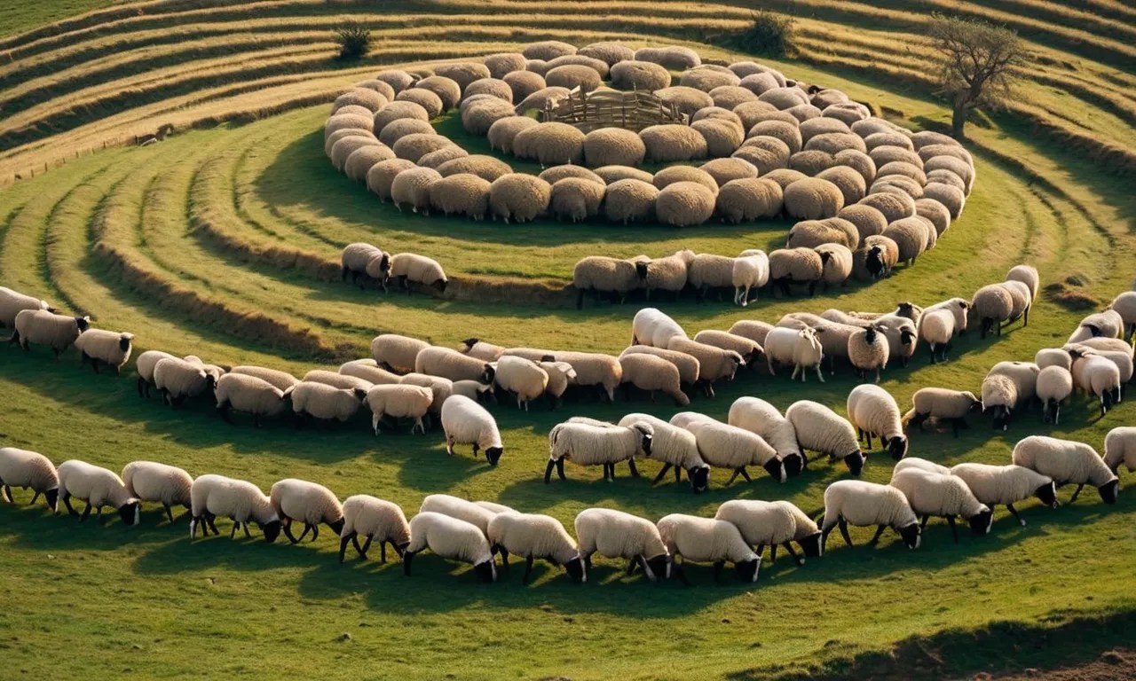 What Does The Bible Say About Sheep Walking In Circles? Christian site