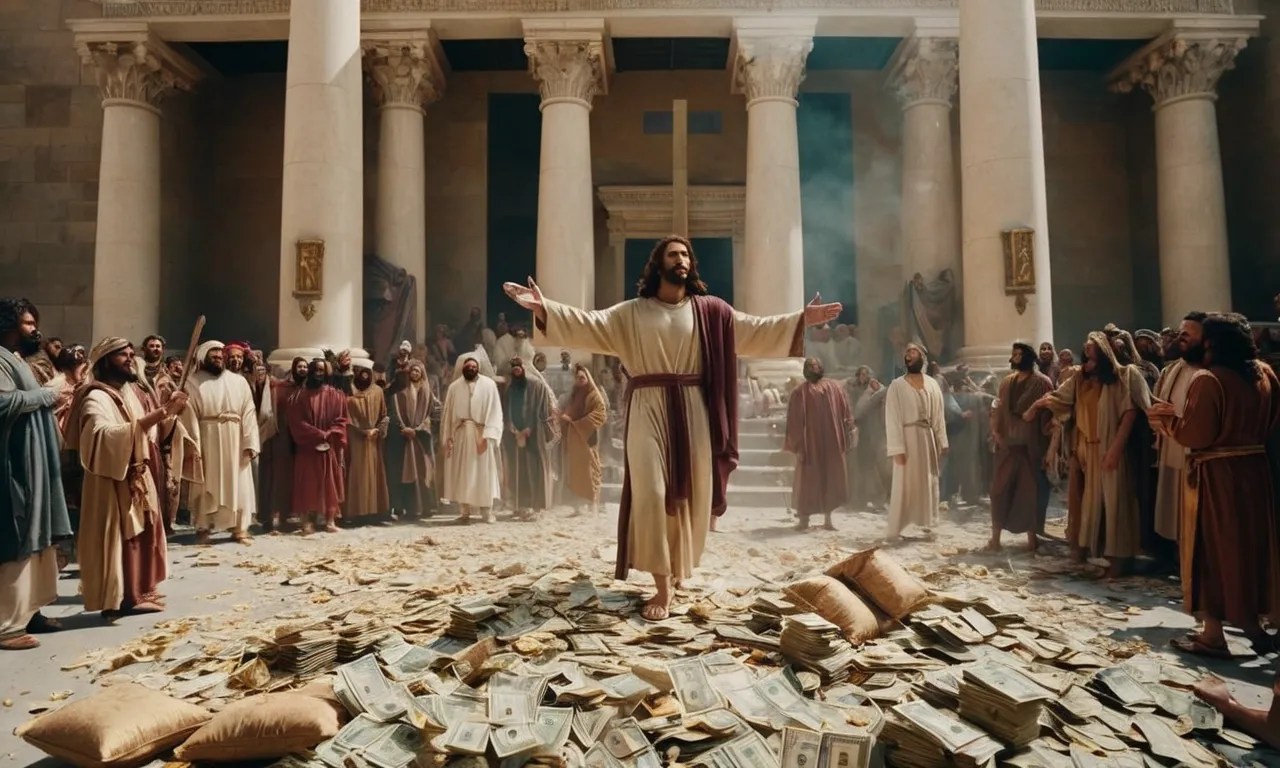 Why Did Jesus Flip The Tables In The Temple? Christian site