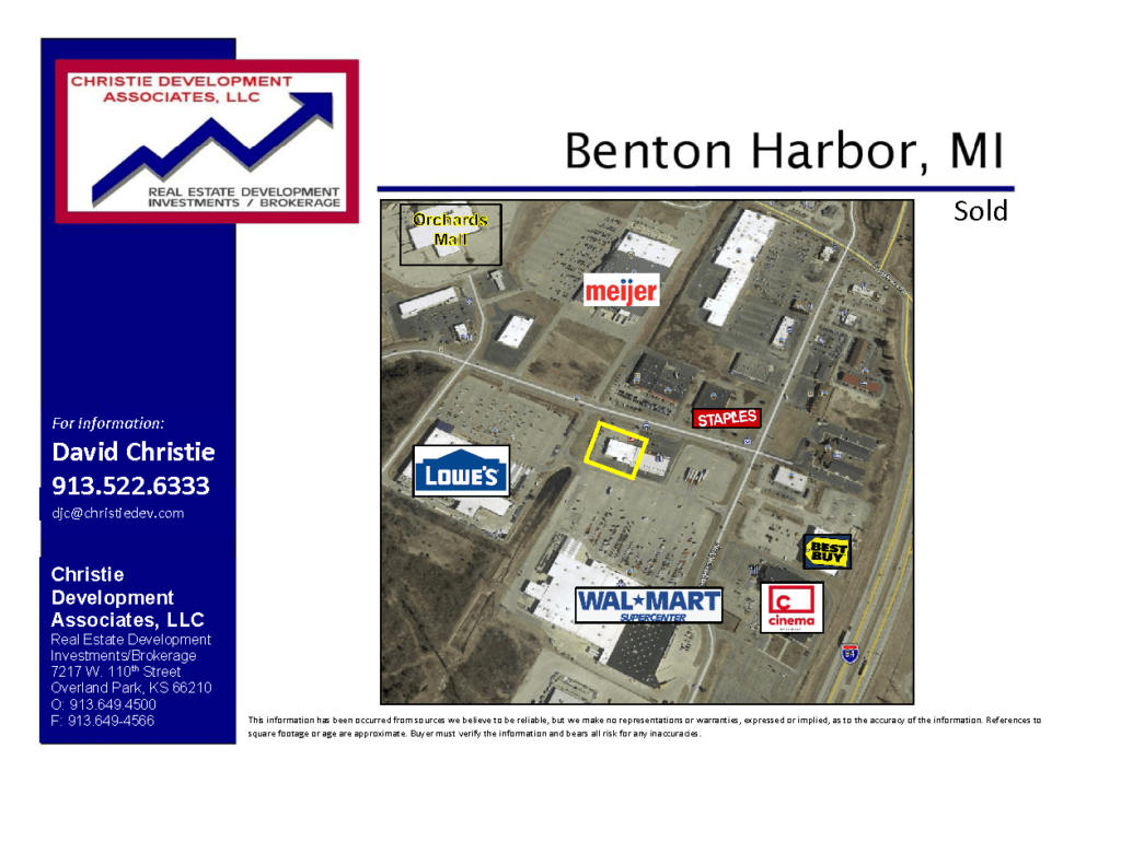 Benton Harbor, MI Christie Development