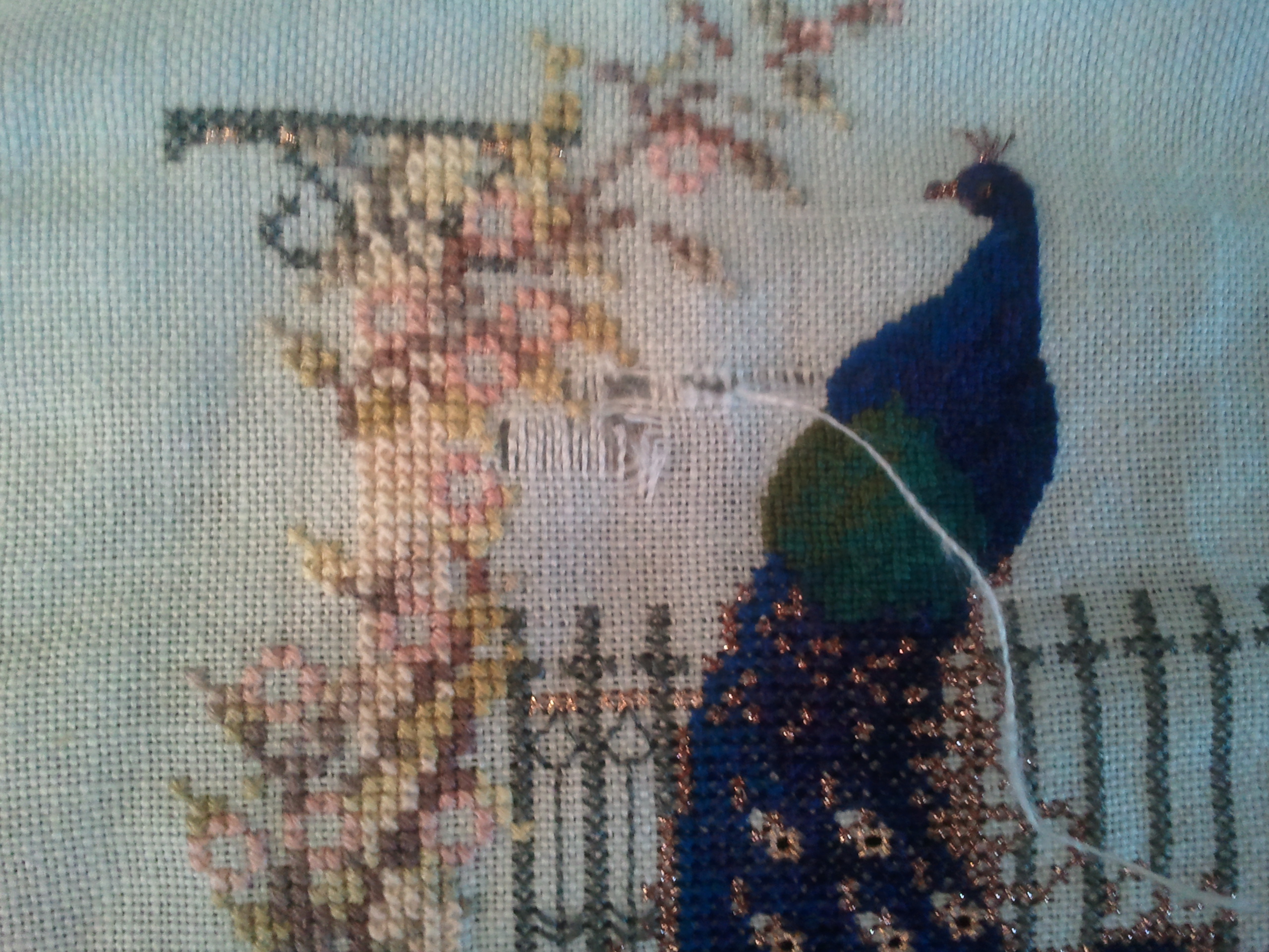 How to Fix a Hole in a Cross Stitch Project | Christie Speich