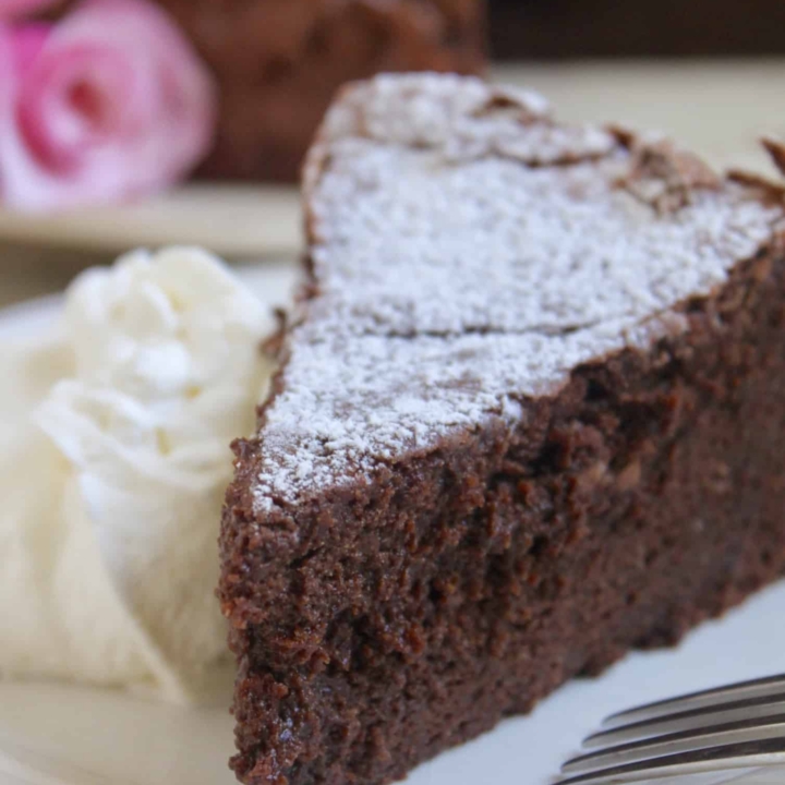 Easy Flourless Chocolate Torte (Only 5 Ingredients) Christina's Cucina