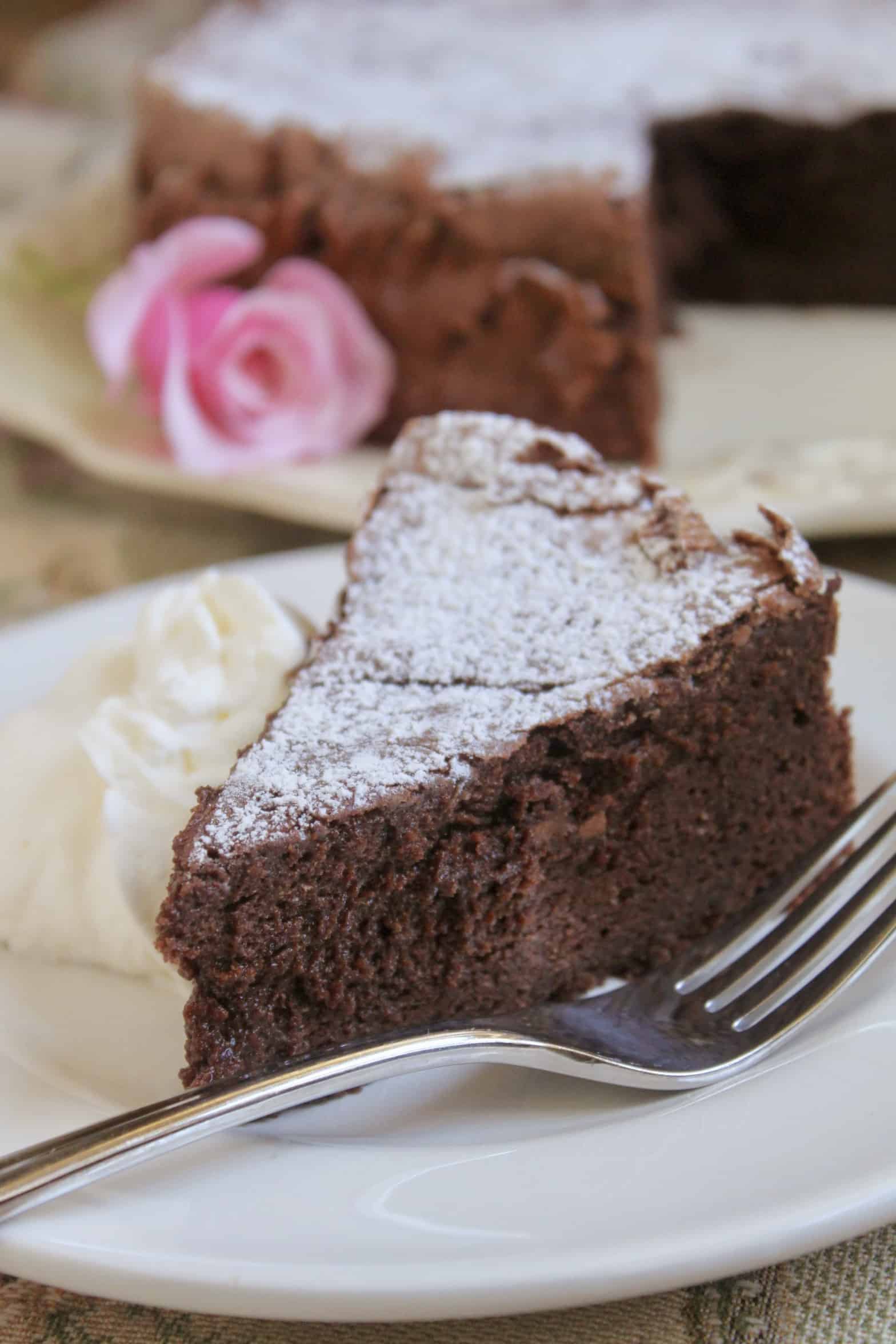 Easy Flourless Chocolate Torte (Only 5 Ingredients) Christina's Cucina