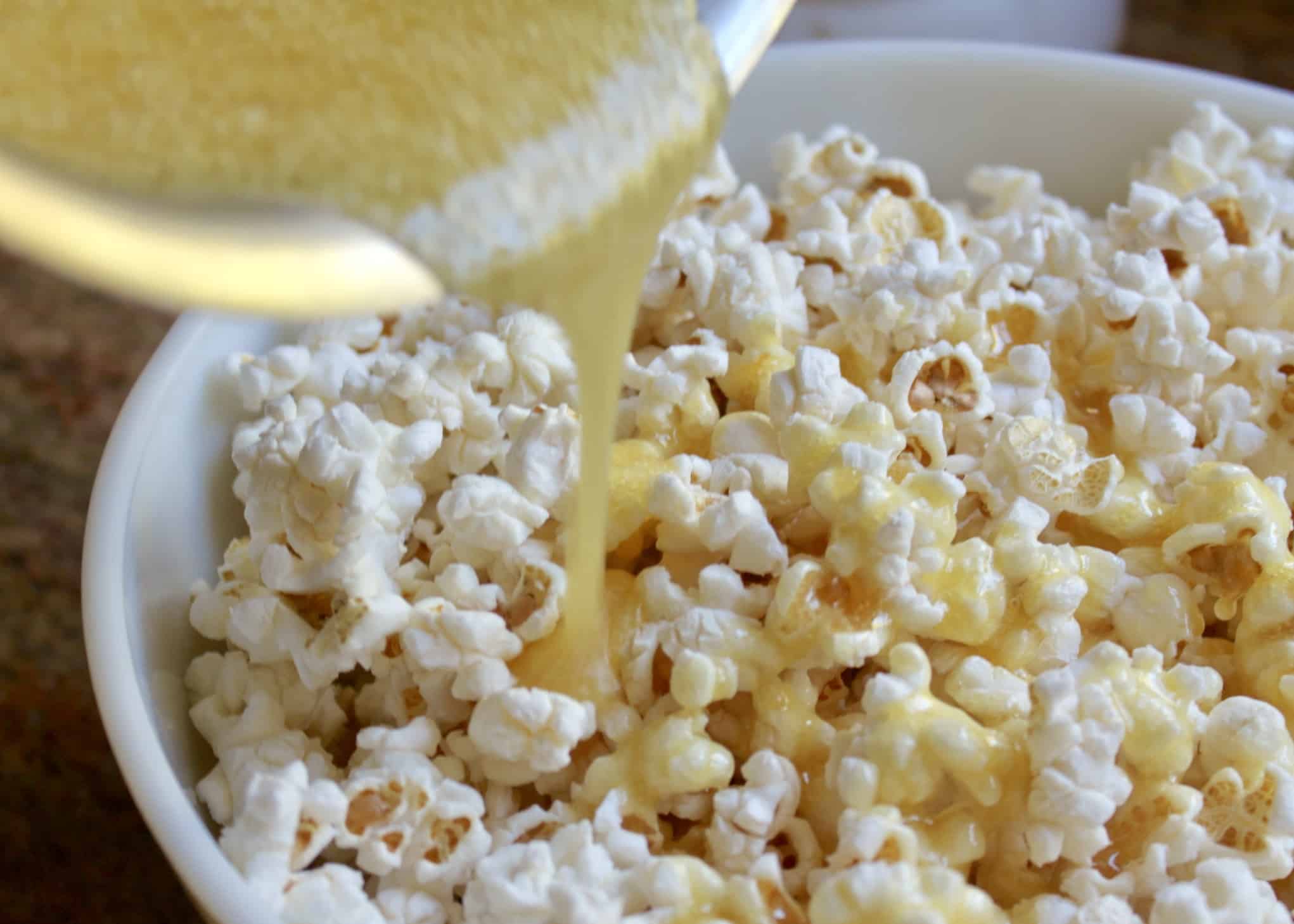 Caramel Popcorn Ready in 15 Minutes! Christina's Cucina
