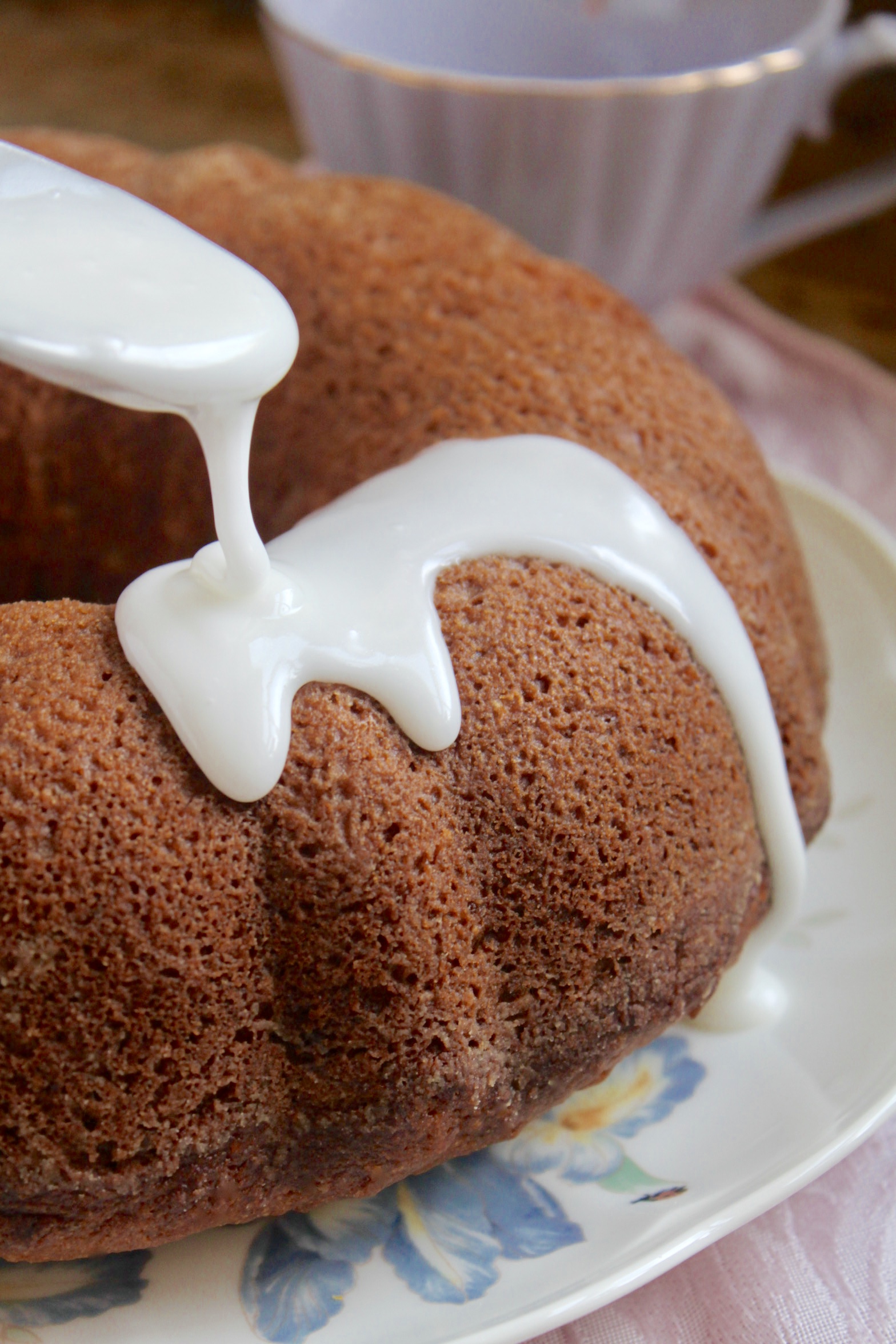 Banana Coconut Bundt Cake with Coconut Icing Christina's Cucina
