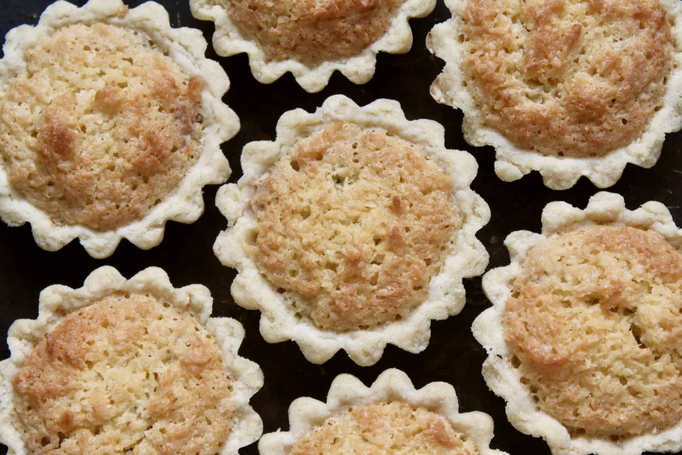 Scottish coconut tarts Christina's Cucina