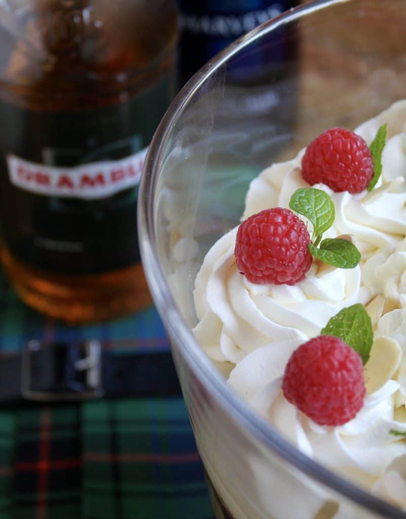 Typsy Laird, Authentic Scottish Trifle for Christmas and Burns Night