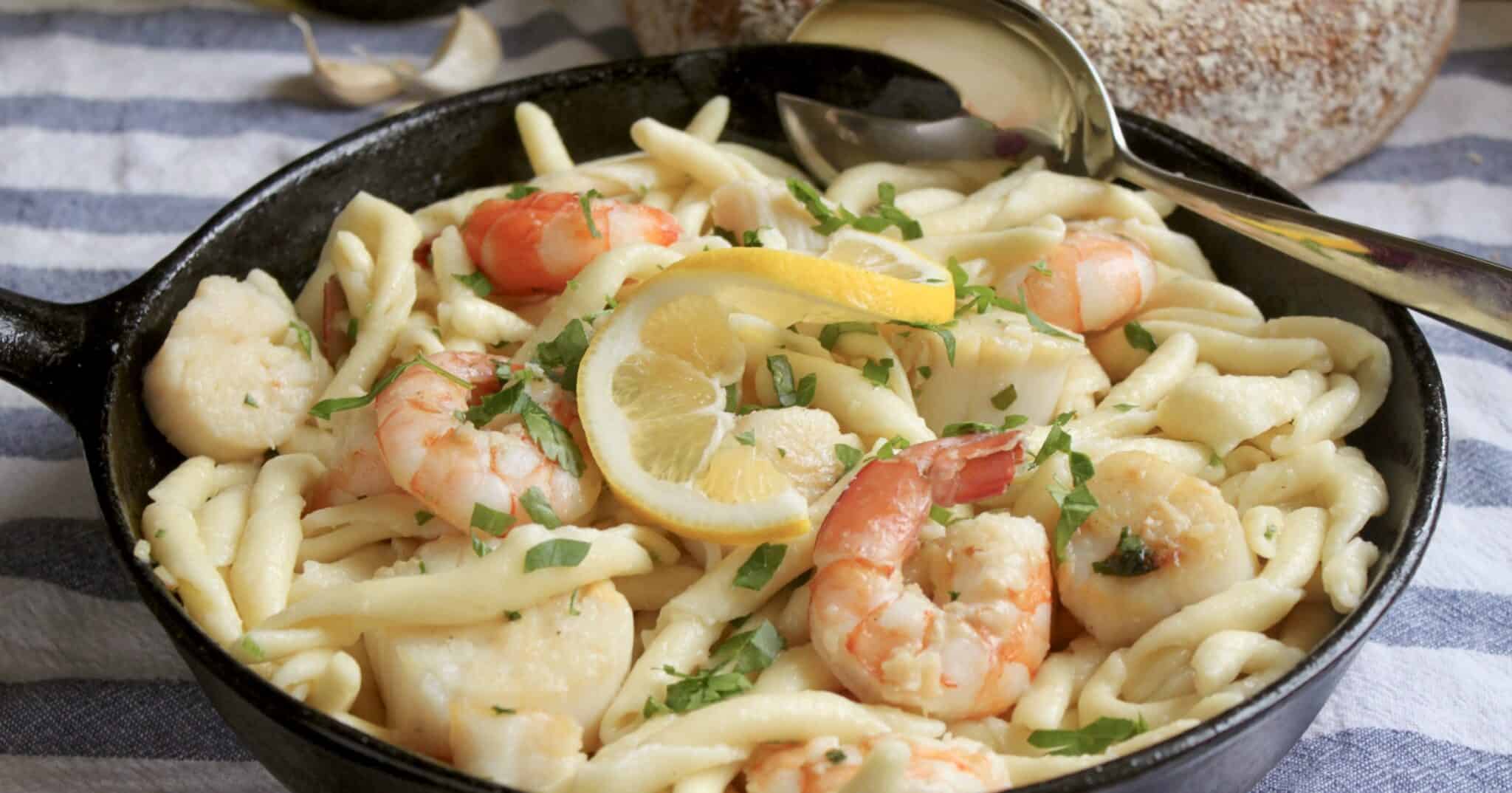 Fish in Tomato Sauce (Quick and Easy) with Pasta Christina's Cucina