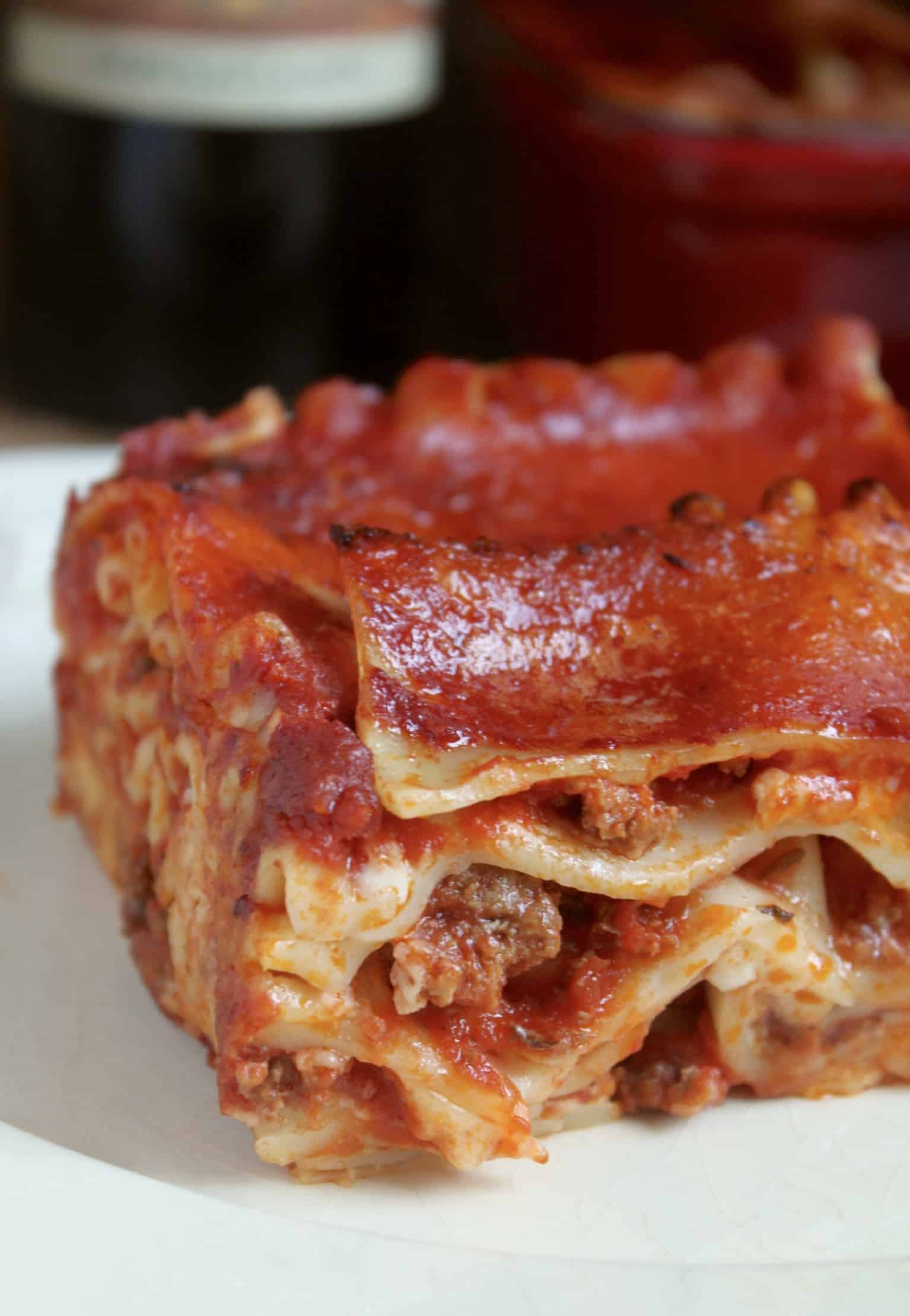 Lasagna (Traditional Italian Recipe) Easy Step by Step Directions