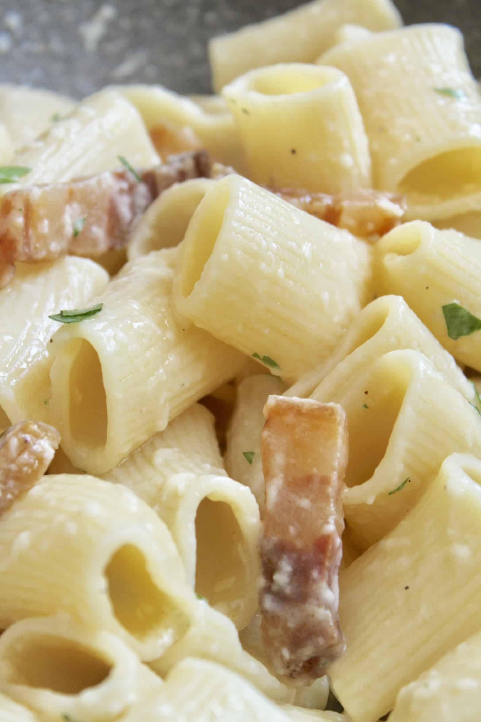 Pancetta Pasta (Quick 4 Ingredient Recipe) Christina's Cucina