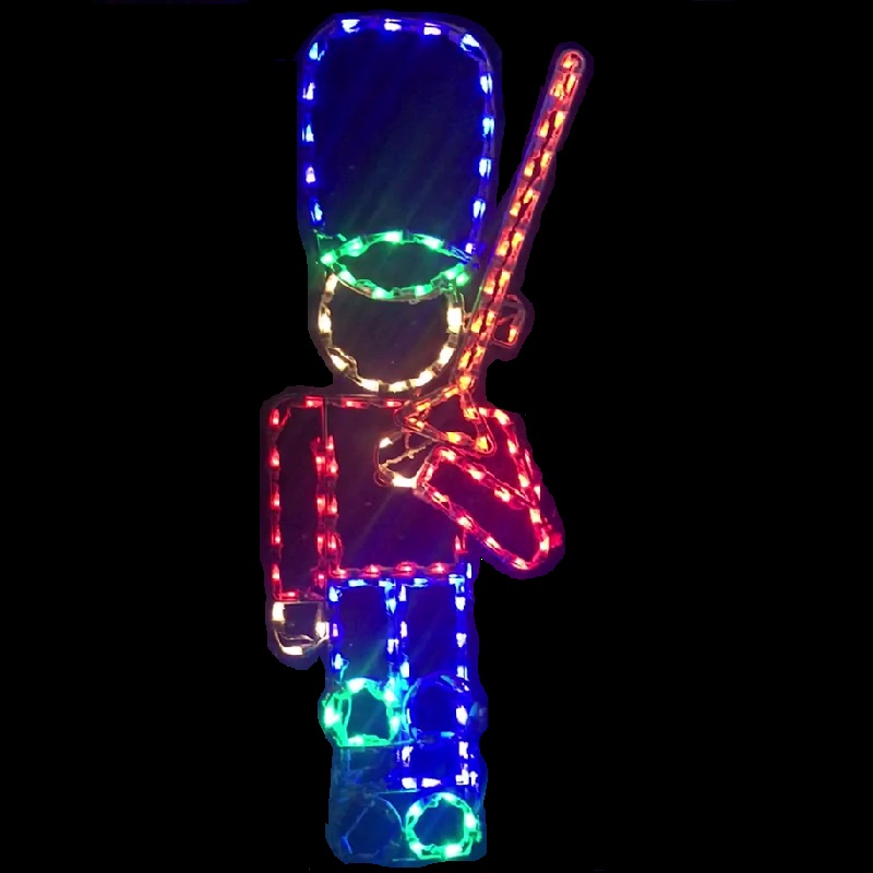 Lighted Outdoor Decorations Lighted Soldier Decorations
