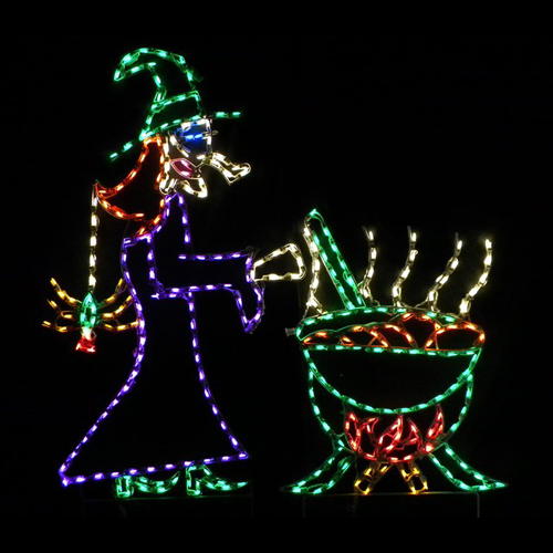 Lighted Outdoor Decorations Lighted Halloween Decorations