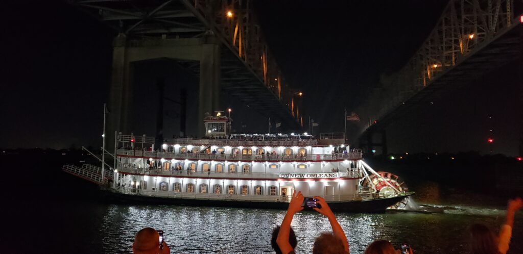 Another riverboat cruise with a similar boat