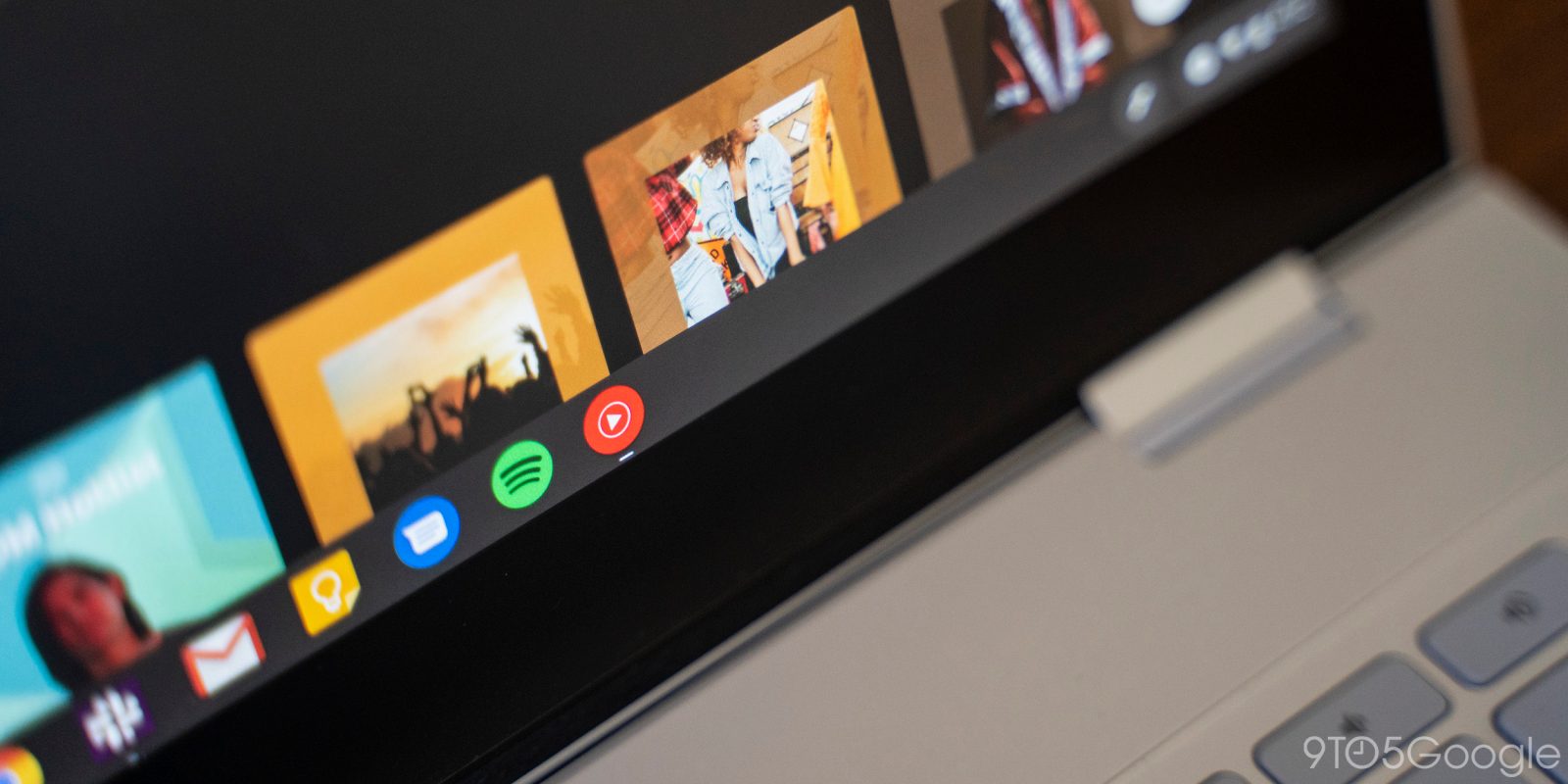 YouTube Music search on the web showing inline results, like Play Music