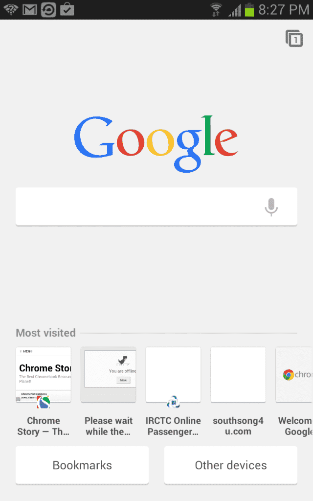 New Tab Page on Chrome for Android Gets A New Design, Complete with