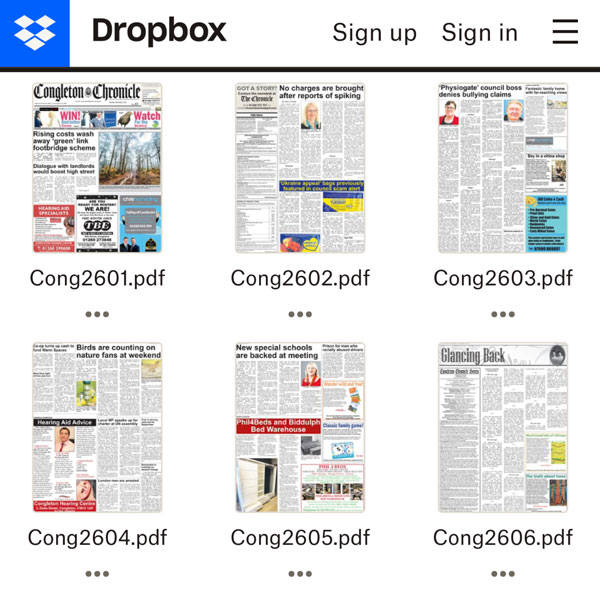 Chronicle PDF edition 2022 2023 Congleton Chronicle Series