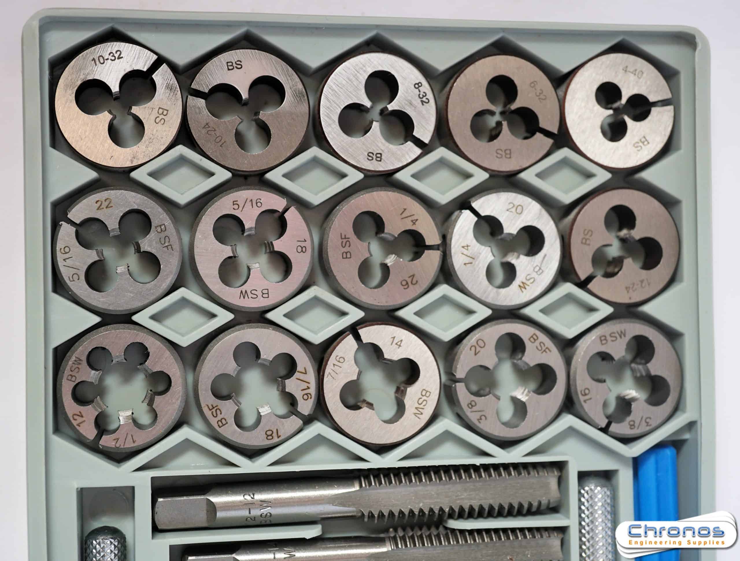 39 PC Tap and Die NUT Set BSW BSF UNC UNF SORRY OUT OF STOCK
