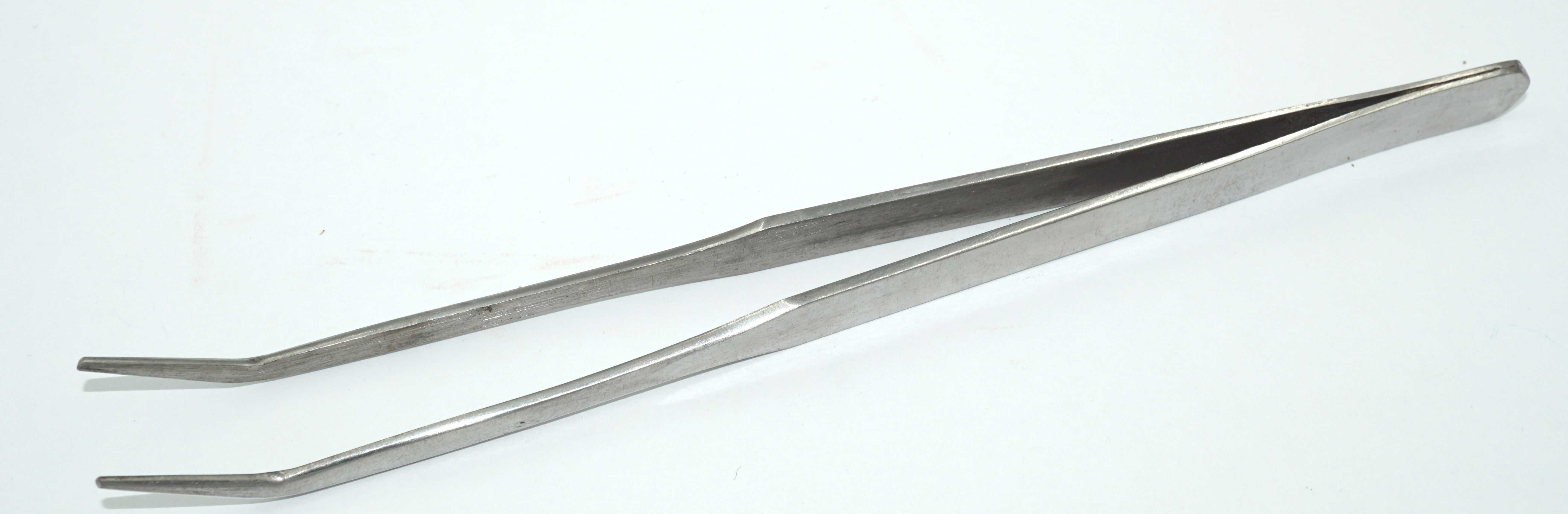Heavy Duty Tweezers Curved Type Chronos Engineering Supplies