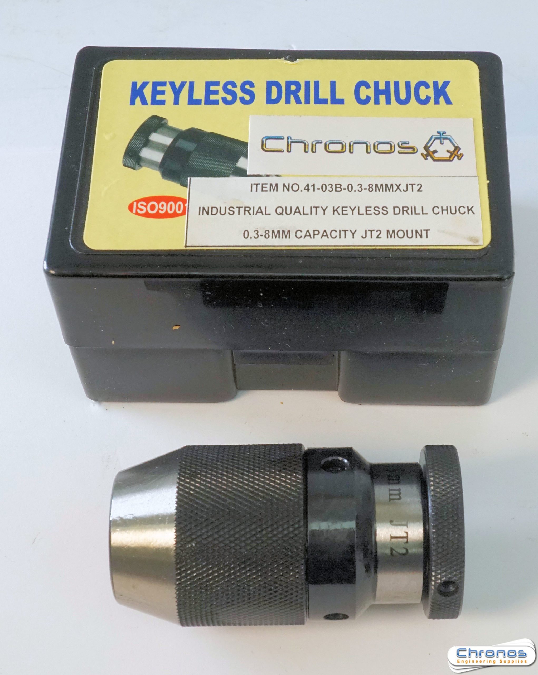 High Quality Precision Keyless Drill Chuck 0.3 8mm with a JT2 taper