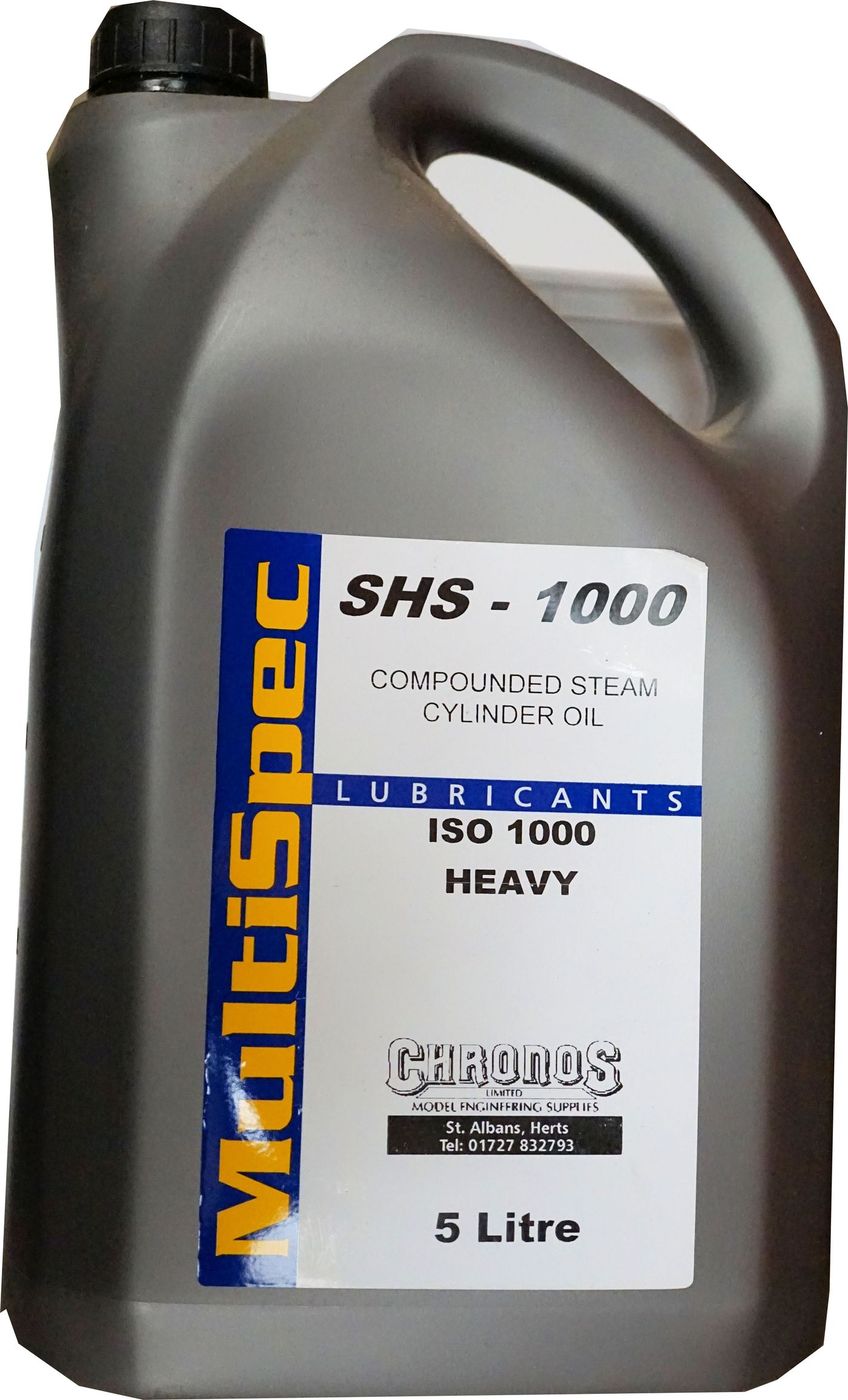 5 Litres of Steam Cylinder Oil Chronos Engineering Supplies