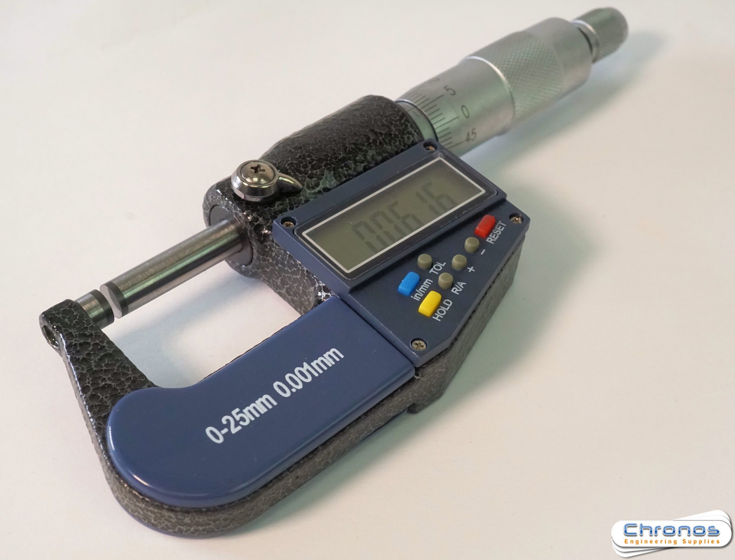 Electronic Digital Micrometer Chronos Engineering Supplies