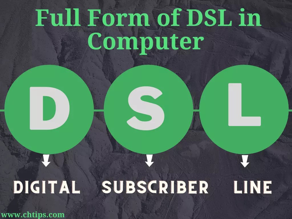 What Is The Full Form Of DSL In Computer Language DSL Full Form