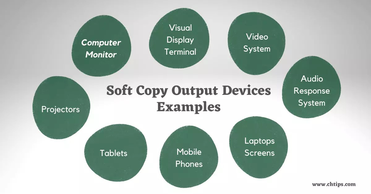 💐 3 examples of output devices. 8 Input and Output Device Examples