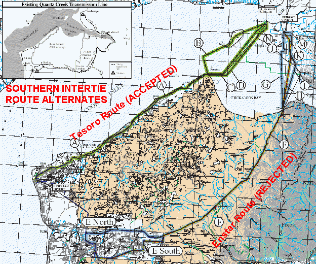 Chugach Electric Power Outage Map Chugach Electric Southern Intertie Decision