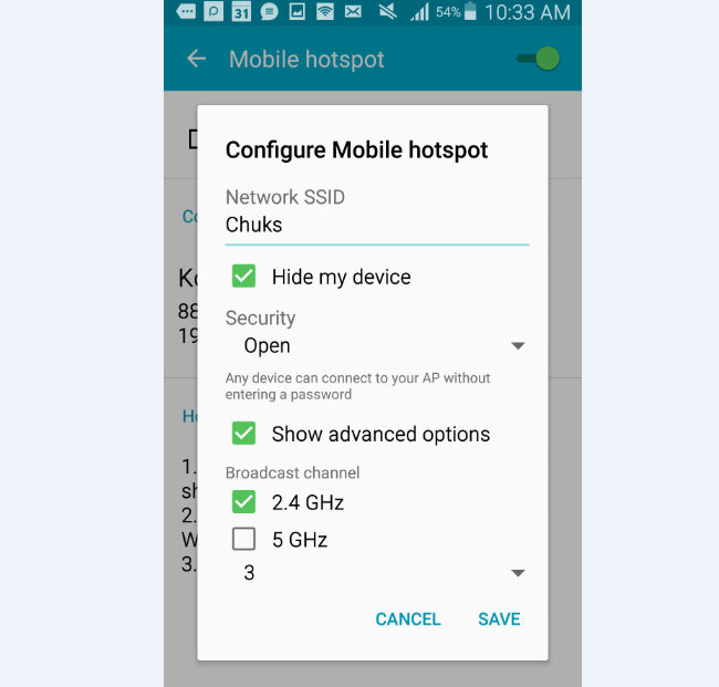 7 Mobile hotspot WiFi Tricks on Android » ChuksGuide