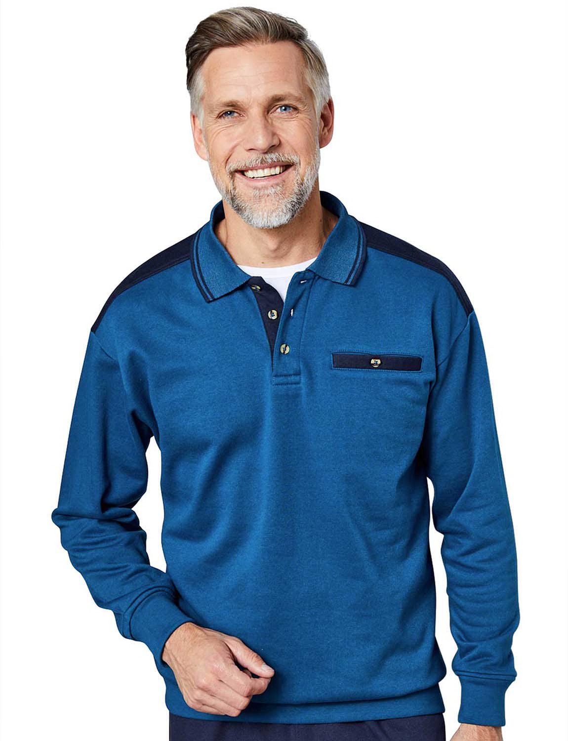Polo Collar Sweatshirt Chums