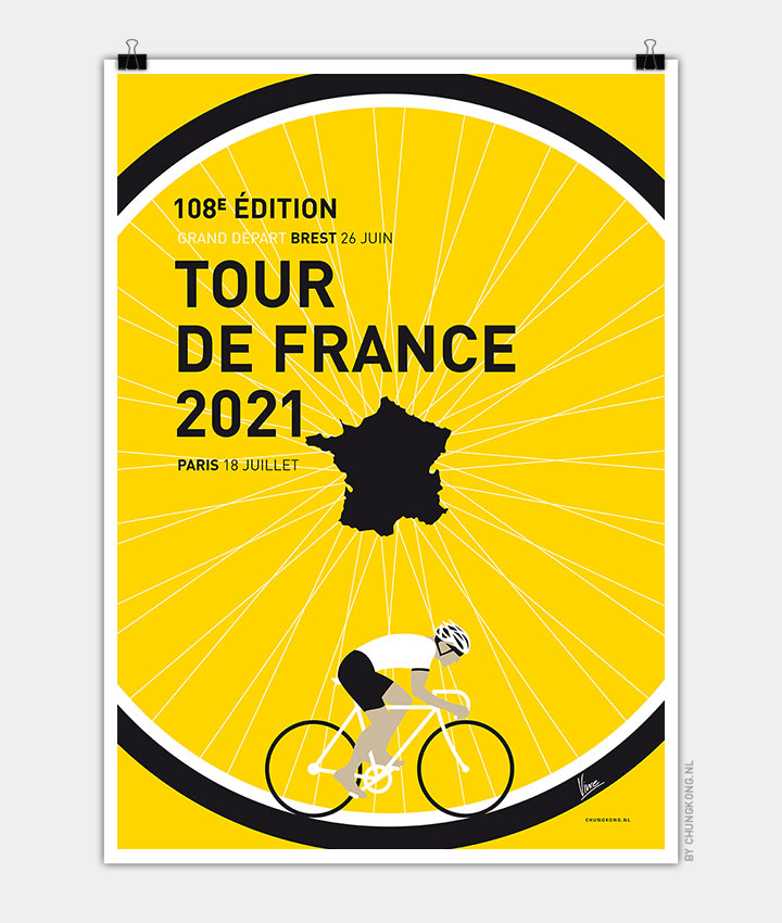 Just seven months after the 2020 french open, the 2021 french open is set to begin on may 30 at roland garros. MY TOUR DE FRANCE MINIMAL POSTER 2021 | CHUNGKONG